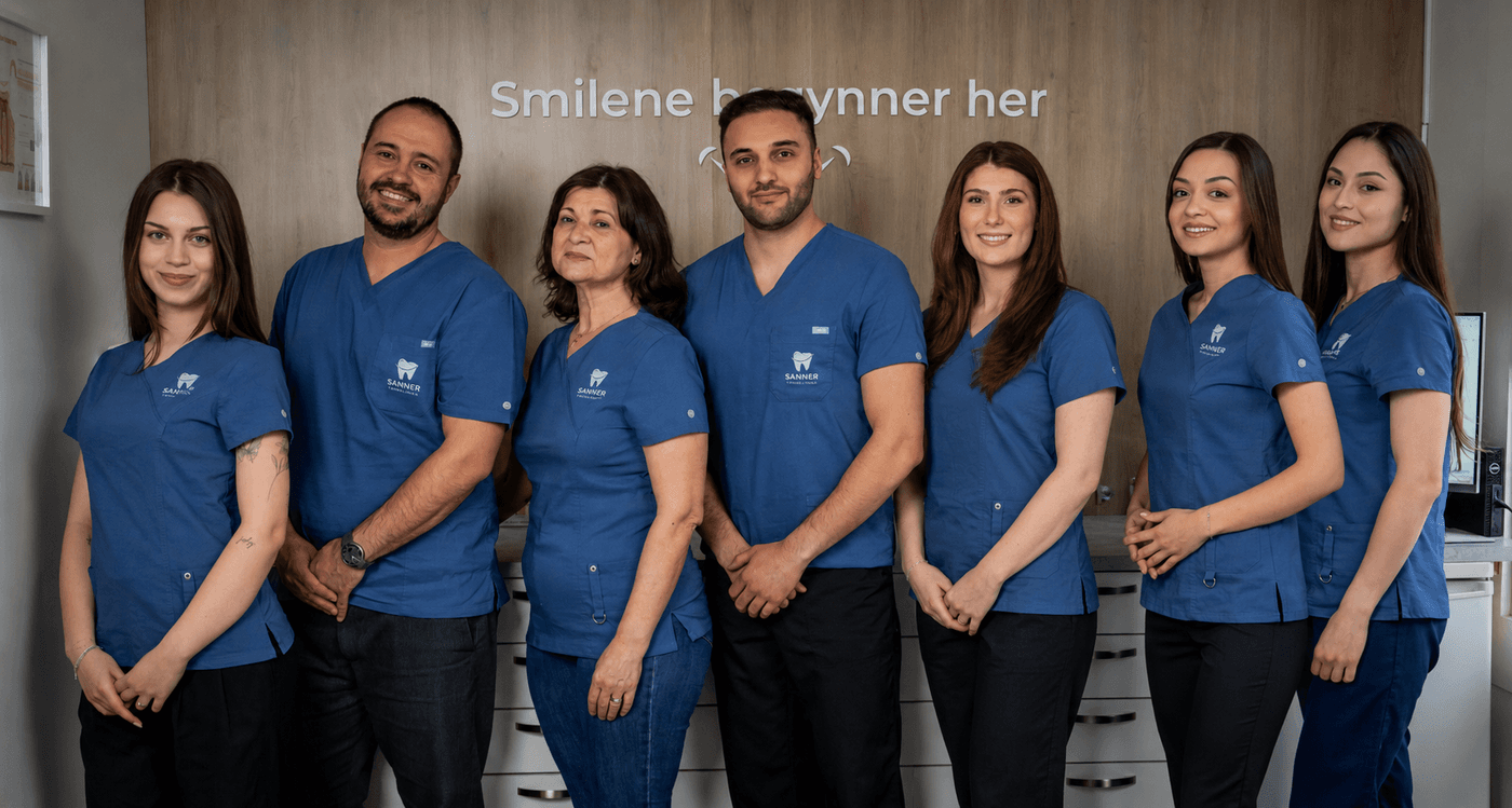 Akutt tannlege behandling hos Sanner Tannklinikk Oslo